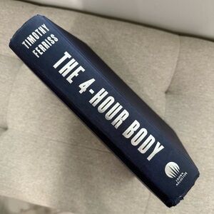 The 4-Hour Body Hardcover Book Timothy Ferris
#1 NEW YORK TIMES BESTSELLER